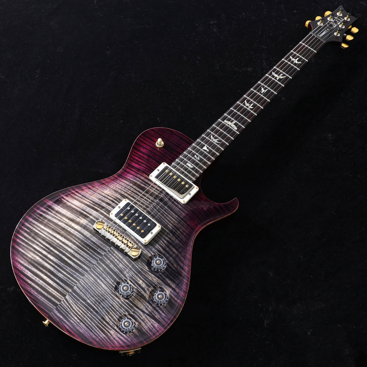 [SN 0409488] USED Paul Reed Smith (PRS) / 2025 Mark Tremonti Signature Stoptail 10Top Charcoal Purple Burst [03]