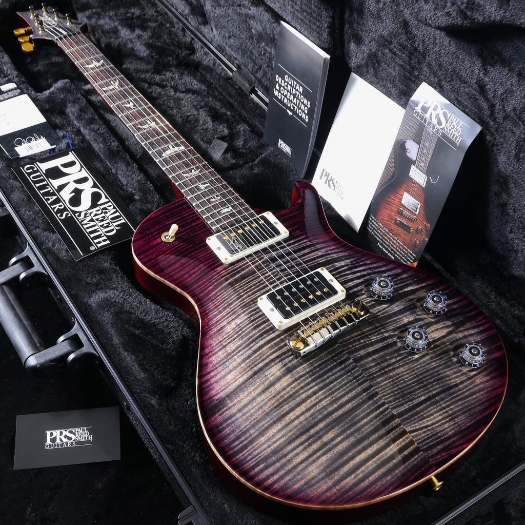 [SN 0409488] USED Paul Reed Smith (PRS) / 2025 Mark Tremonti Signature Stoptail 10Top Charcoal Purple Burst [03]