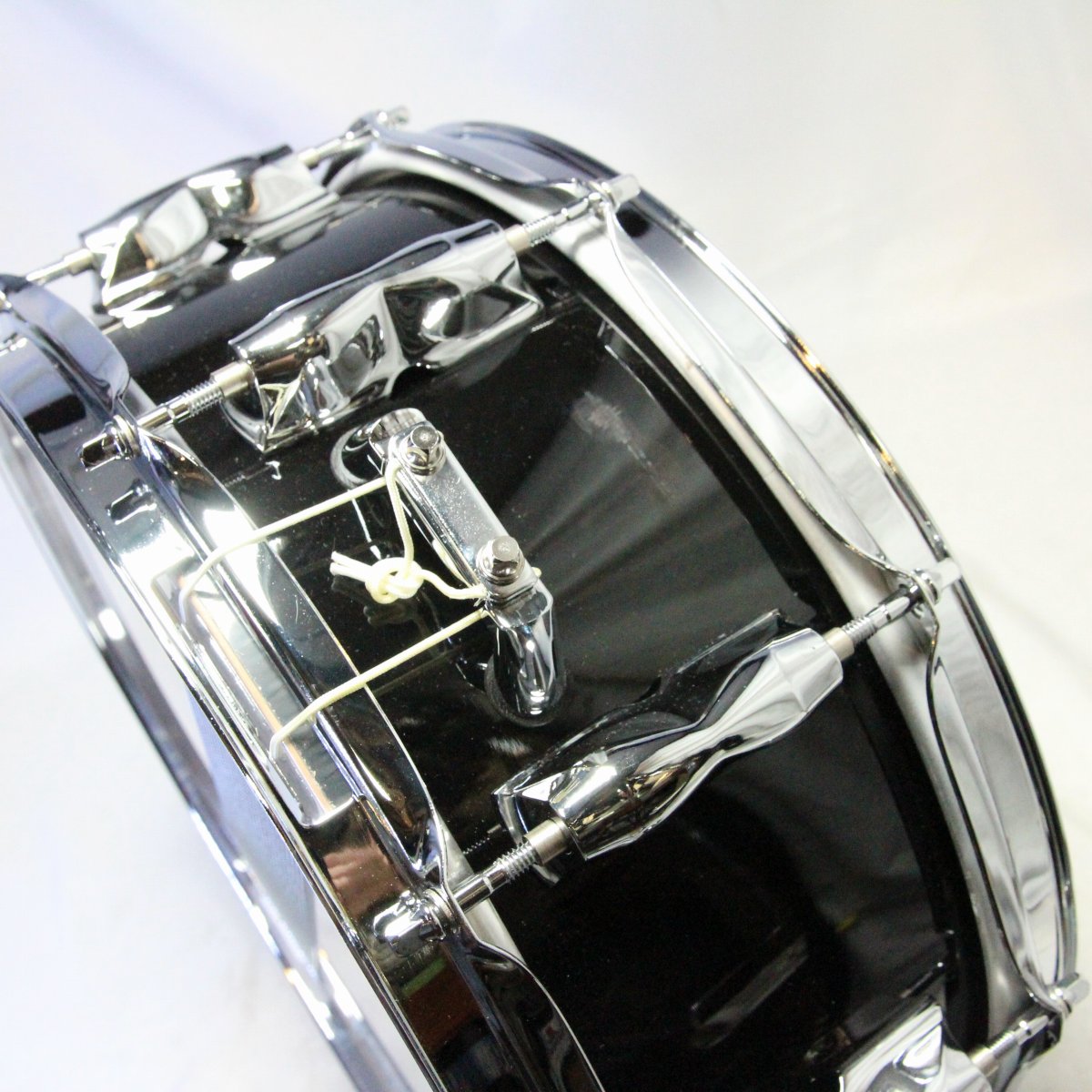 USED YAMAHA / RBS1455 Recording Custom Wood Solid Black 14x5.5 Snare Drum [08]