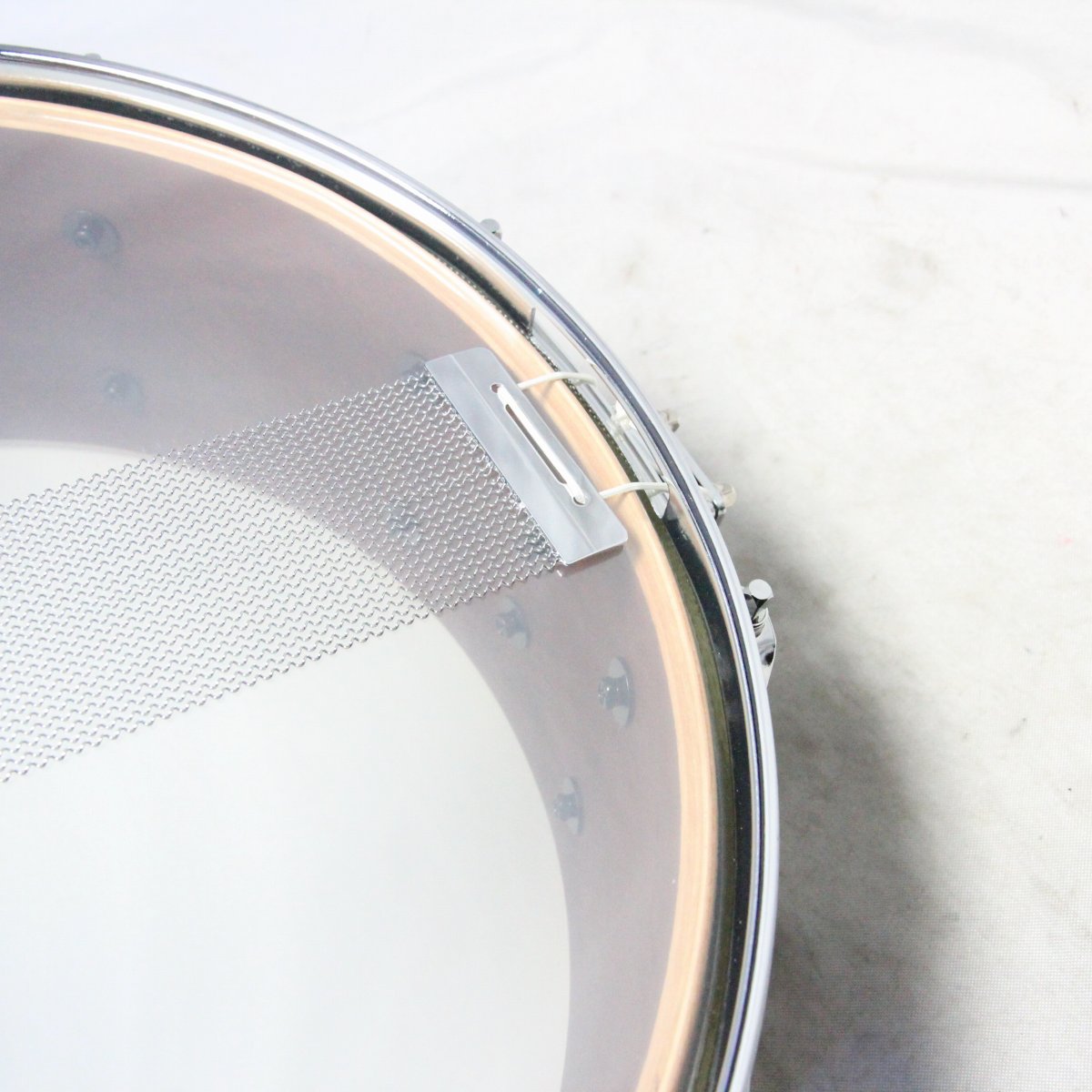 USED YAMAHA / RBS1455 Recording Custom Wood Solid Black 14x5.5 Snare Drum [08]