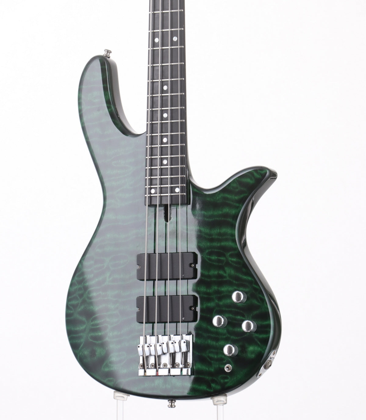 [SN 120804-05] USED CREWS MANIAC SOUND / GTN-4 MP DEEP HH See-through Green [06]