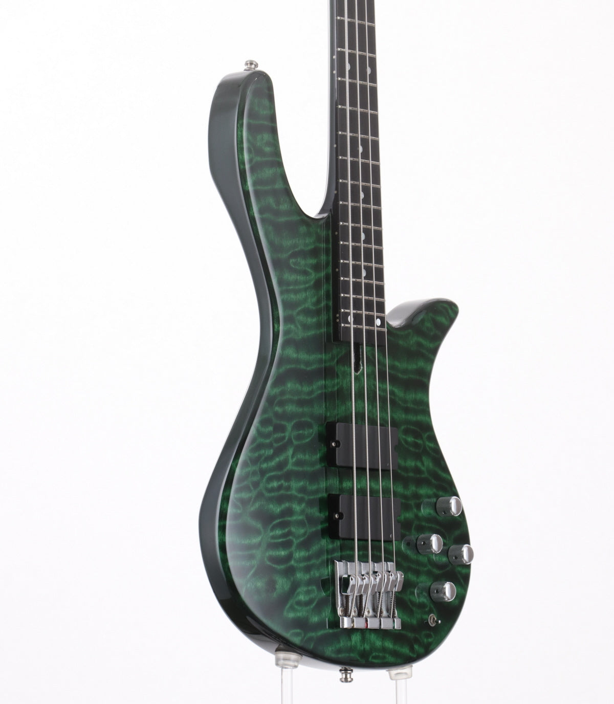 [SN 120804-05] USED CREWS MANIAC SOUND / GTN-4 MP DEEP HH See-through Green [06]
