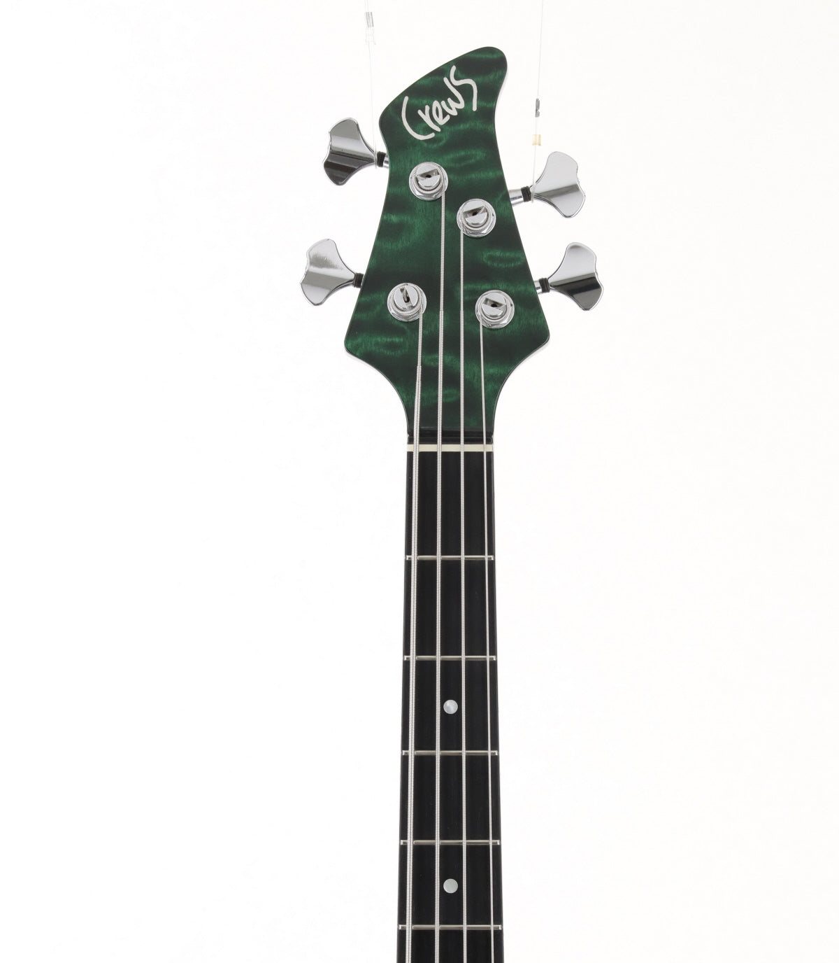 [SN 120804-05] USED CREWS MANIAC SOUND / GTN-4 MP DEEP HH See-through Green [06]