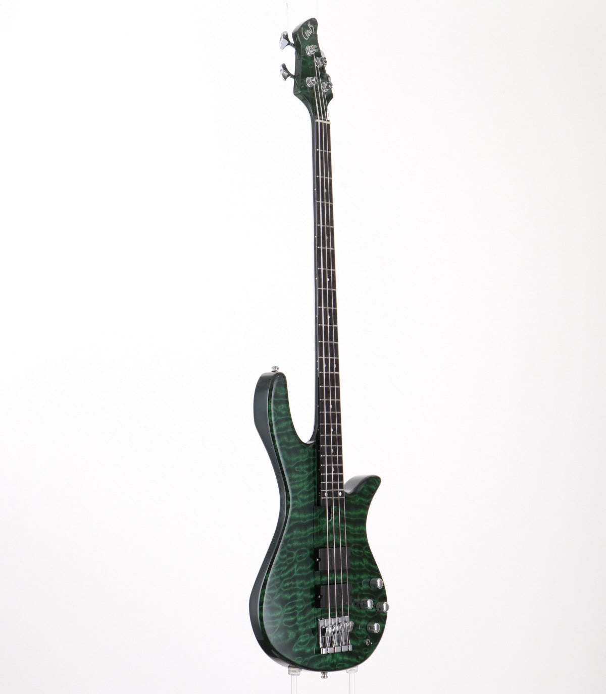 [SN 120804-05] USED CREWS MANIAC SOUND / GTN-4 MP DEEP HH See-through Green [06]