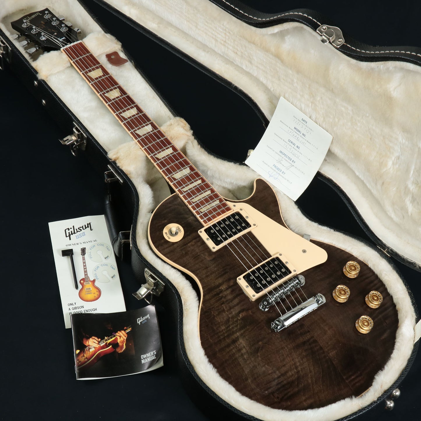 [SN 131820511] USED Gibson USA / Les Paul Signature T Translucent Ebony [4.03kg/2013] Gibson Les Paul [08]