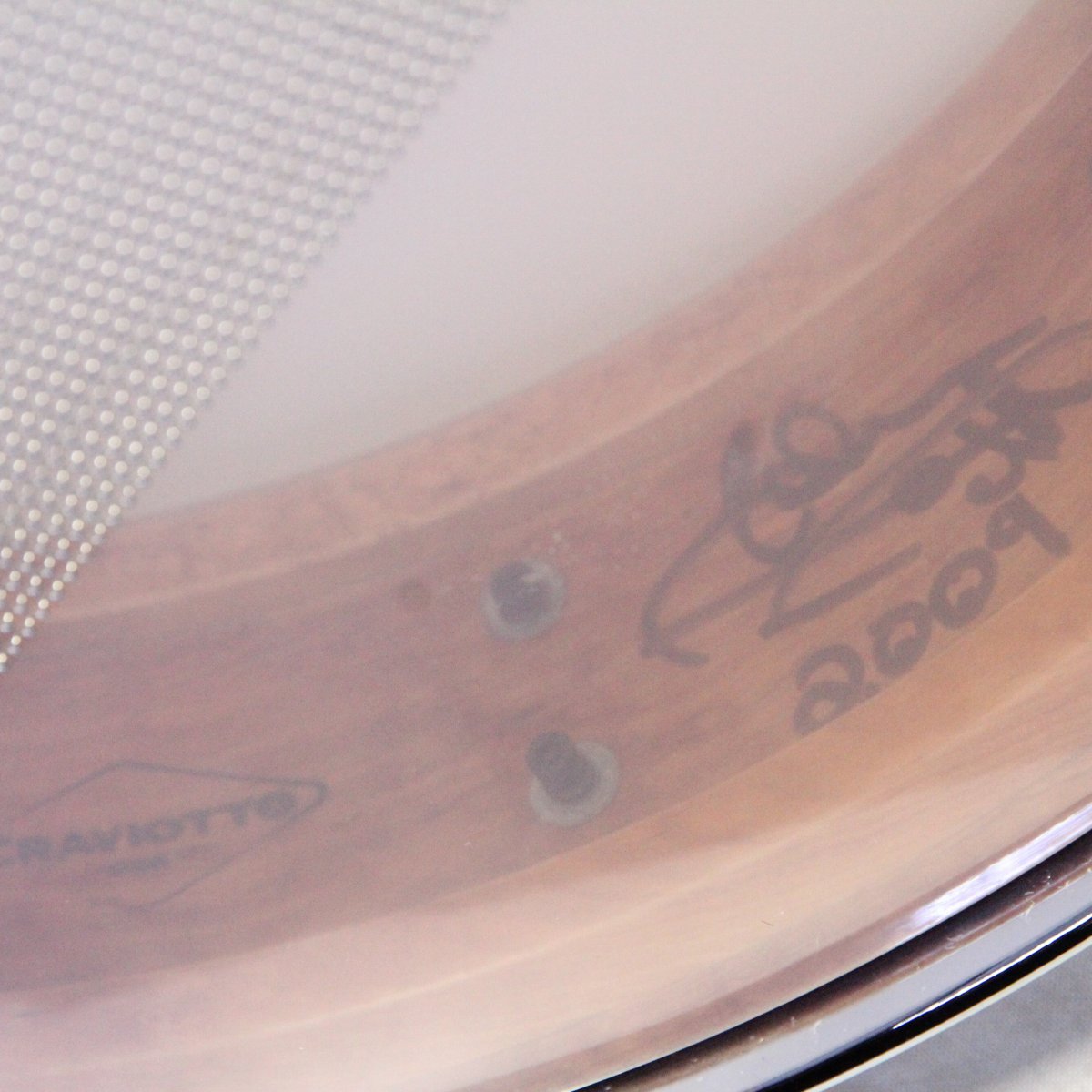 USED CRAVIOTTO / Solid Cherry 14x4 Snare Drum Craviotto, solid cherry [08]
