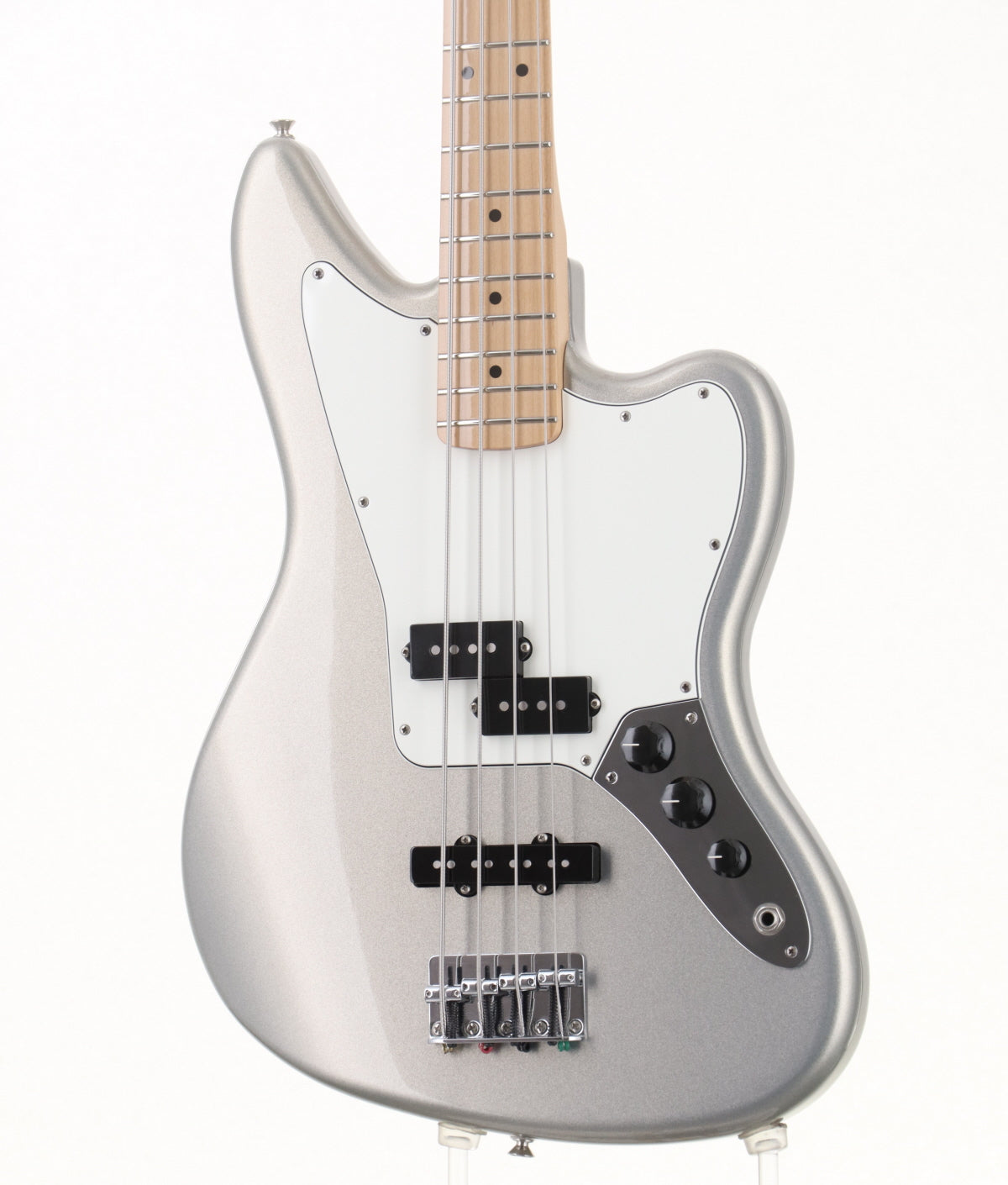 [SN MX21227784] USED FENDER MEXICO / Player Jaguar Bass / Maple Fingerboard Silver [06]