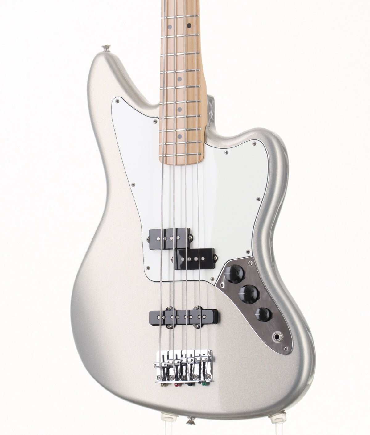 [SN MX21227784] USED FENDER MEXICO / Player Jaguar Bass / Maple Fingerboard Silver [06]