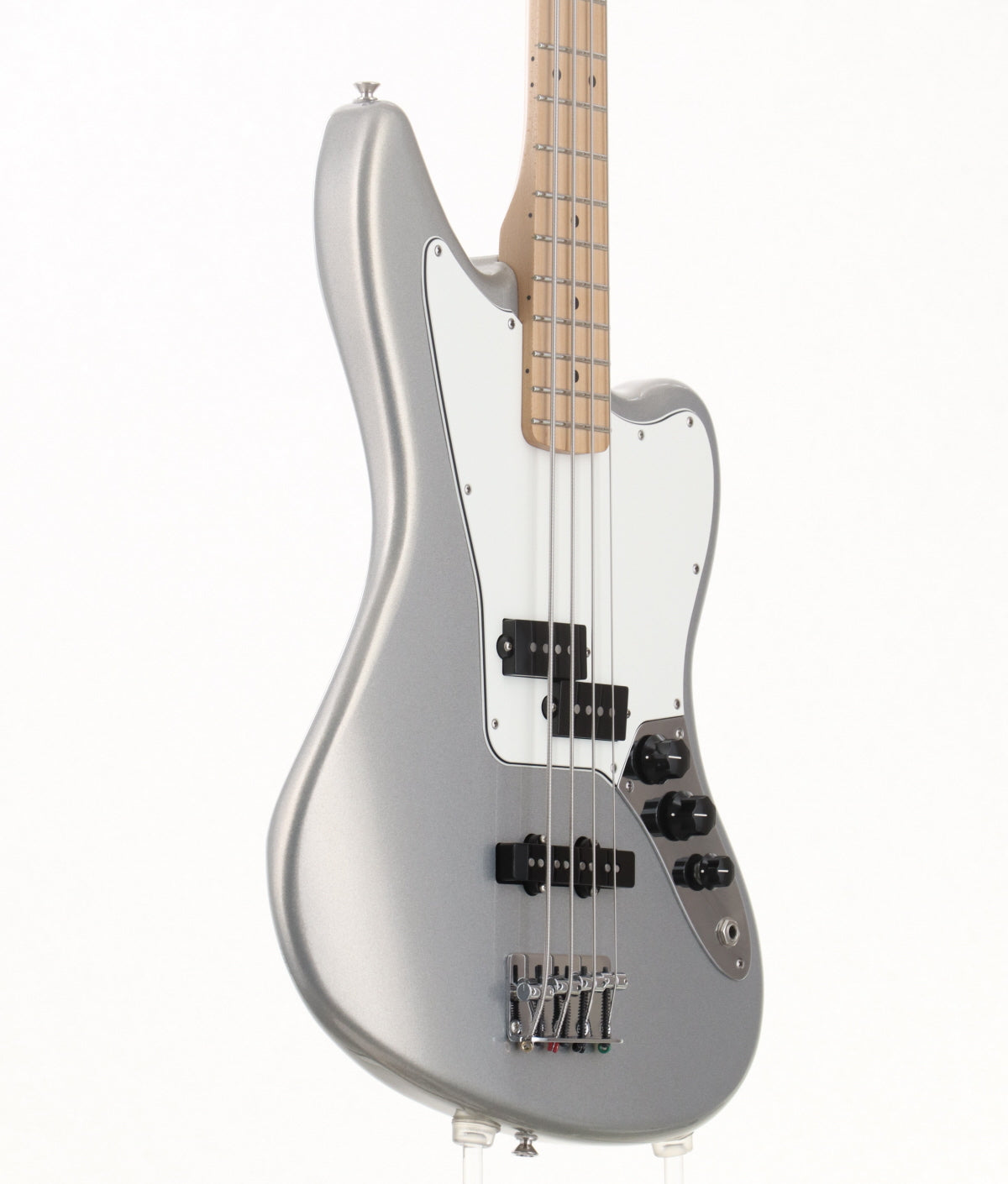[SN MX21227784] USED FENDER MEXICO / Player Jaguar Bass / Maple Fingerboard Silver [06]