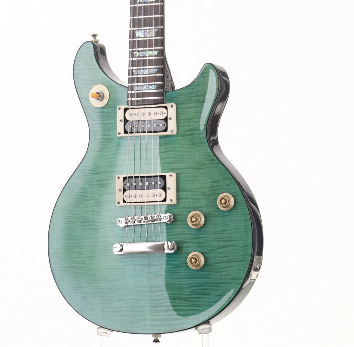 [SN 13091507291] USED Epiphone / Tak Matsumoto DC Standard Plus Top Aqua Blue 2013 [09]