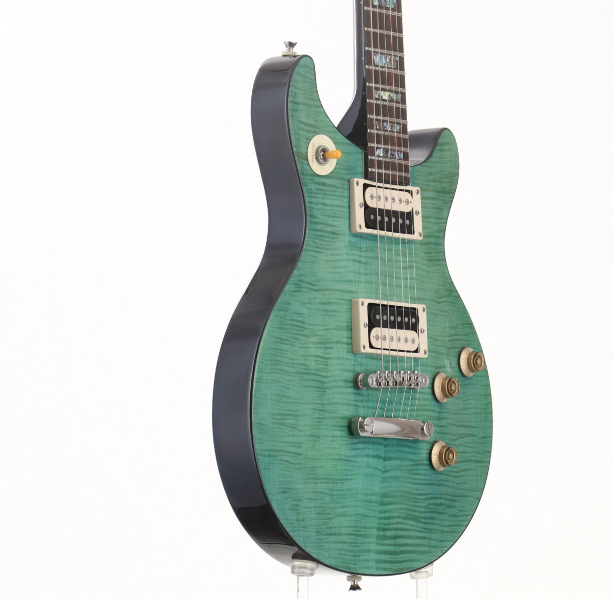 [SN 13091507291] USED Epiphone / Tak Matsumoto DC Standard Plus Top Aqua Blue 2013 [09]
