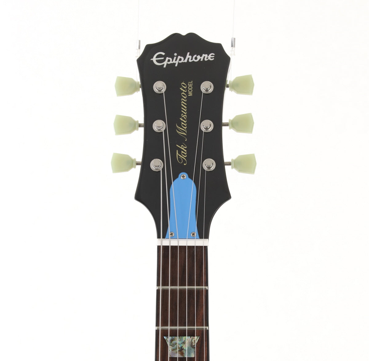 [SN 13091507291] USED Epiphone / Tak Matsumoto DC Standard Plus Top Aqua Blue 2013 [09]