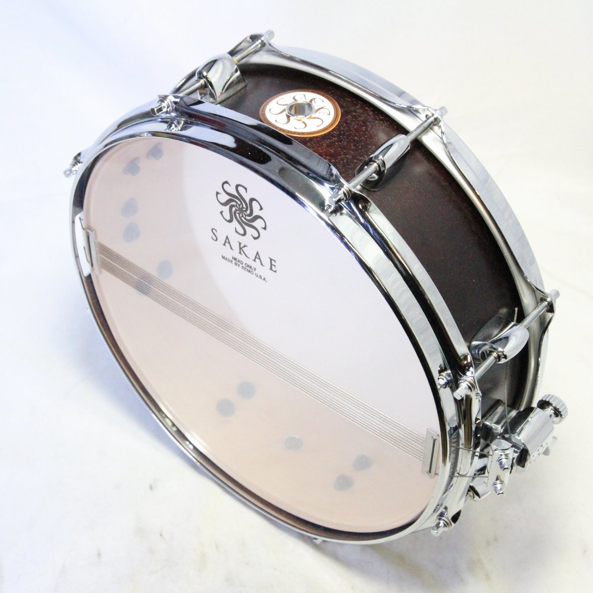 USED SAKAE / CSD1340BM Maple Bubinga Concert Snare 13x4 SAKAE Snare Drum [08]