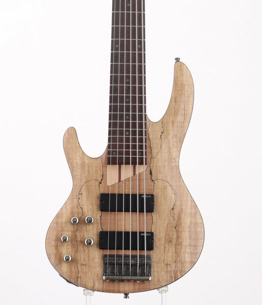 [SN IW19020075] USED LTD / B-206SM/LH Natural Satin [4.44kg/2019] Lefty/Left 6-String Bass ESP [08]