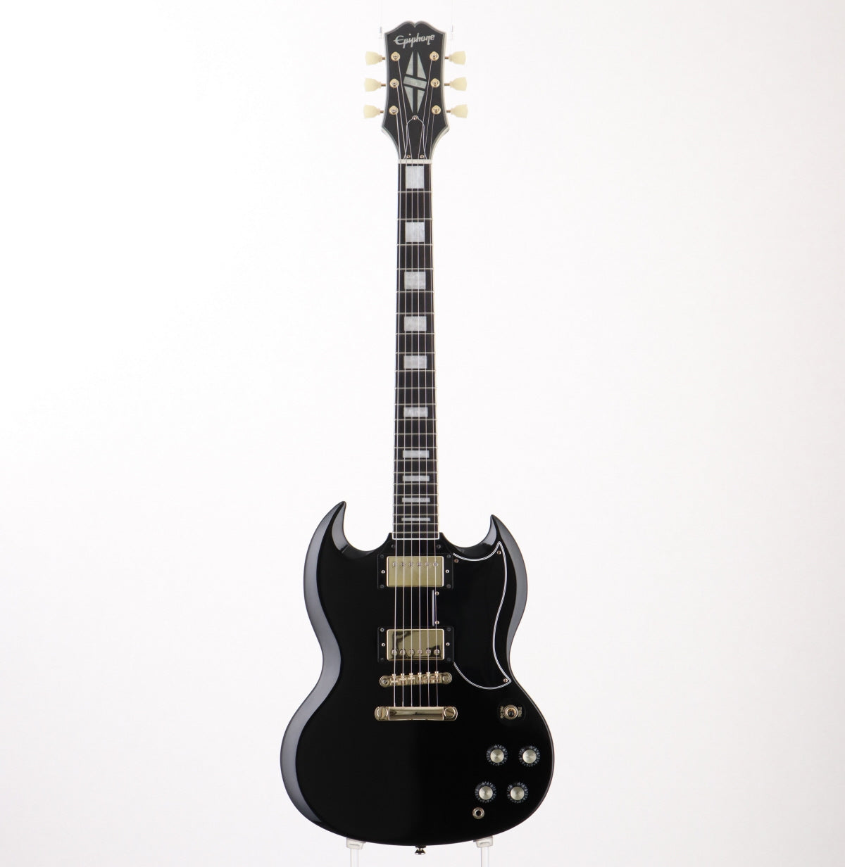 USED EPIPHONE / Inspired by Gibson Collection SG Custom Ebony [06]