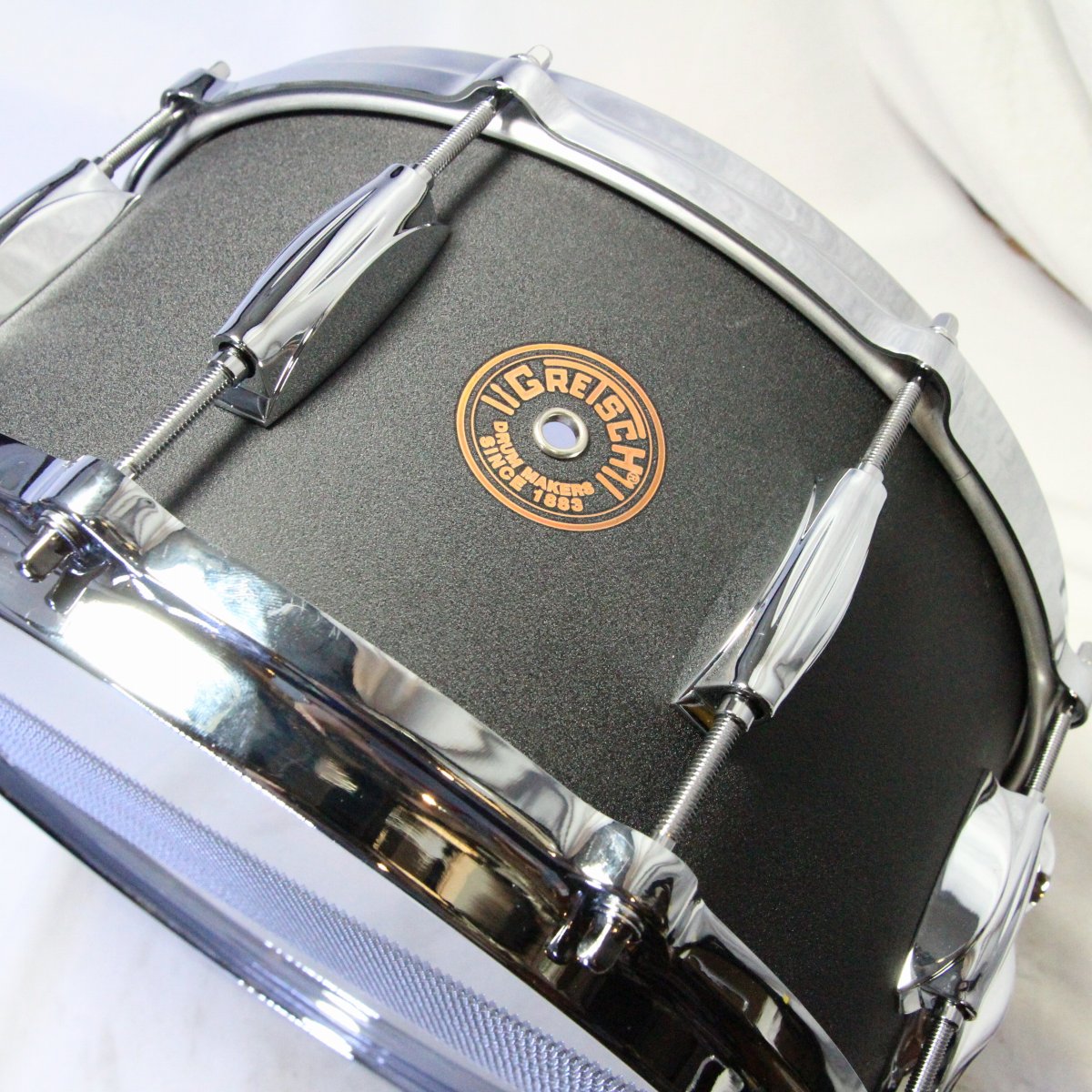 USED Gretsch / USA Custom Black Copper G4164BC 14x6.5 Gretsch Black Copper [08]