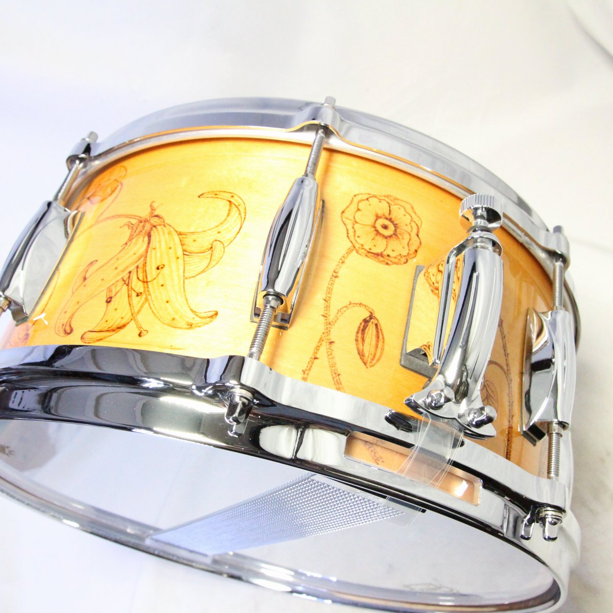 USED GRETSCH / USA Custom HUMMINGBIRD C-65148S-WB3 14x6.5 Snare Drum [08]