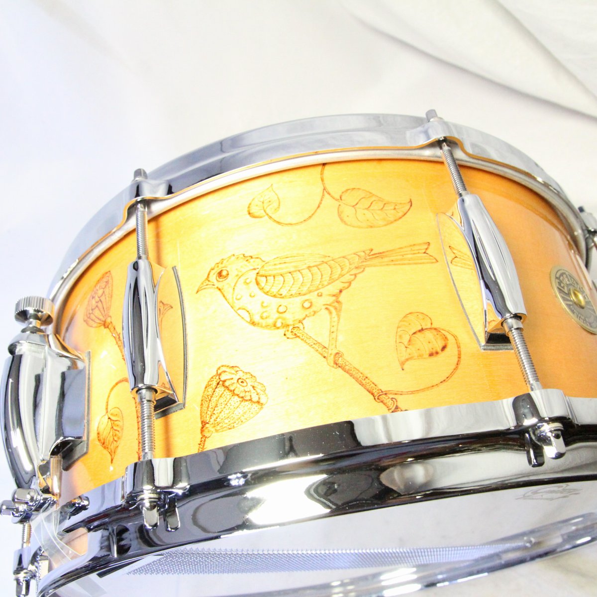 USED GRETSCH / USA Custom HUMMINGBIRD C-65148S-WB3 14x6.5 Snare Drum [08]