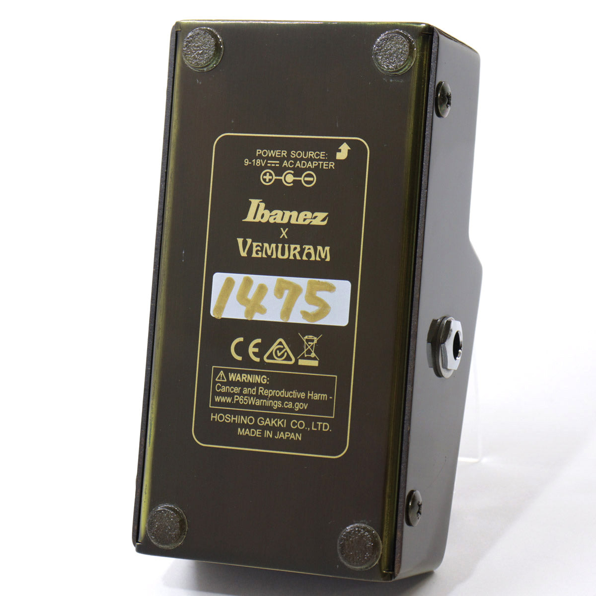 [SN 1475] USED IBANEZ / TSV808 Tube Screamer + Vemuram Jan Ray [08]