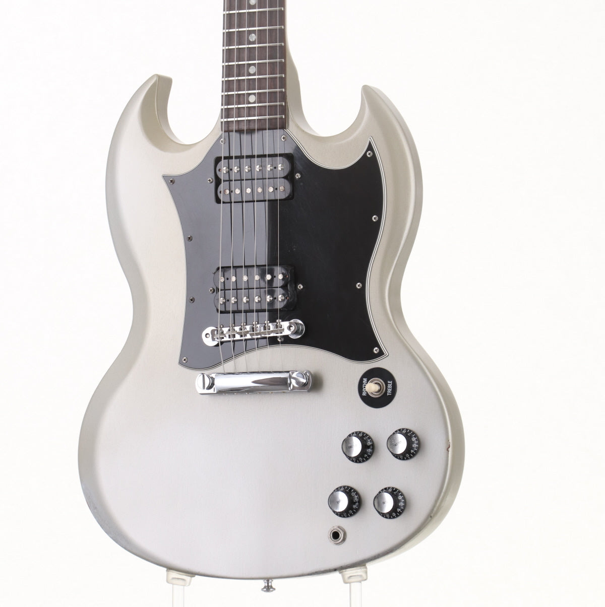[SN 02591626] USED Gibson / SG Special Modified Pewter 2001 [09]