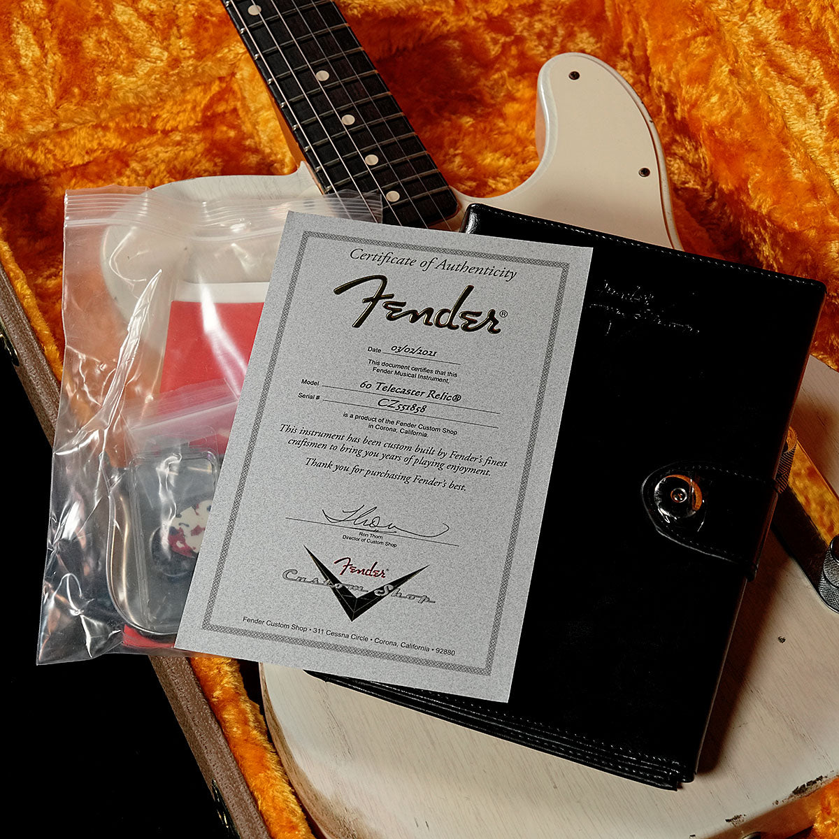 [SN CZ 551858] USED Fender Custom Shop / 1960 Telecaster Relic Rosewood Natural Blonde [05]