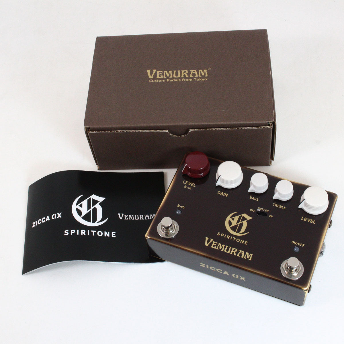 [SN ST01862] USED VEMURAM / SPIRITONE / Char Signature Overdrive [05]