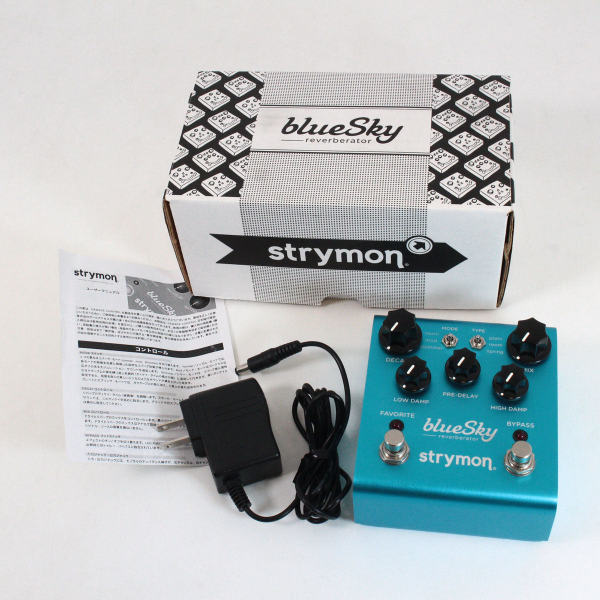 [SN S19-22148] USED STRYMON / blue Sky / reverbrator [05]