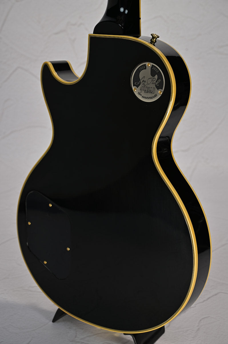 [SN 72647] USED Gibson Custom / Historic Collection 1957 Les Paul Custom Reissue 3-Pickup Bigsby VOS Ebony 2022 [10]