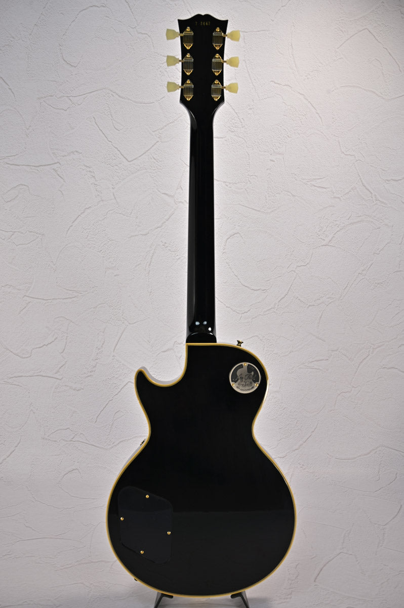 [SN 72647] USED Gibson Custom / Historic Collection 1957 Les Paul Custom Reissue 3-Pickup Bigsby VOS Ebony 2022 [10]