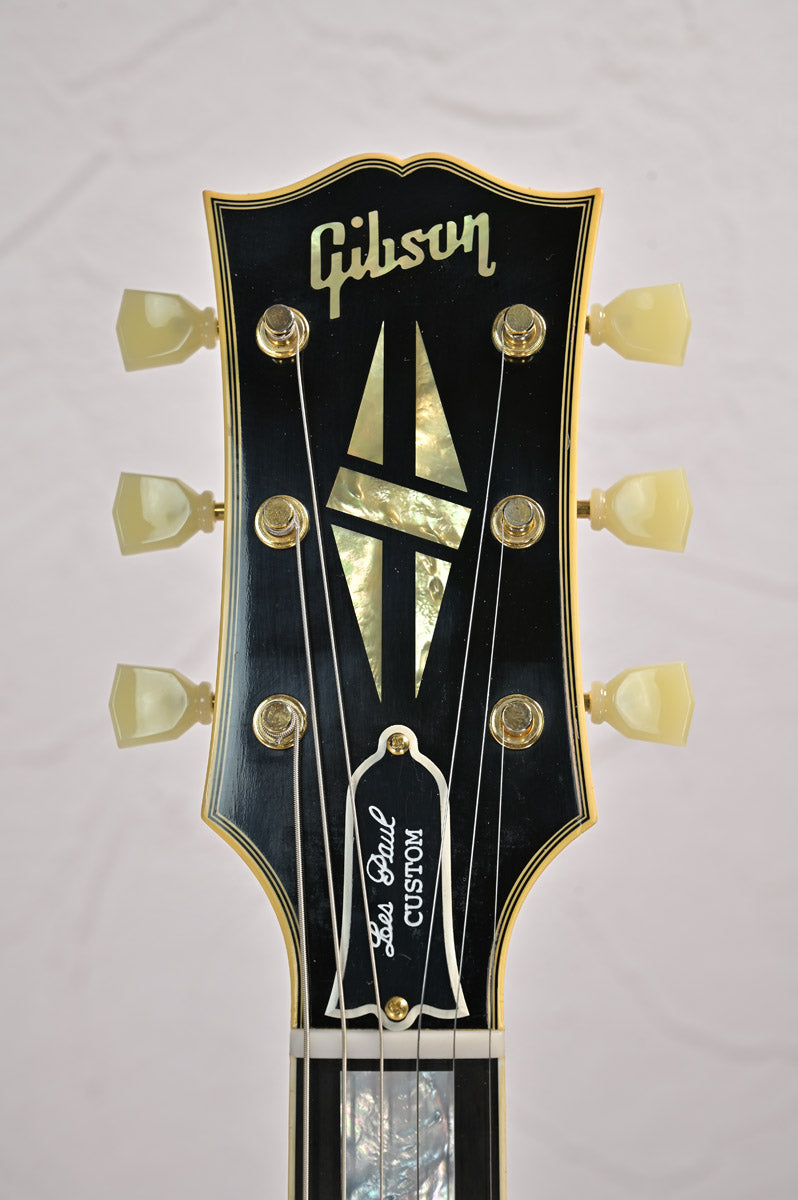 [SN 72647] USED Gibson Custom / Historic Collection 1957 Les Paul Custom Reissue 3-Pickup Bigsby VOS Ebony 2022 [10]