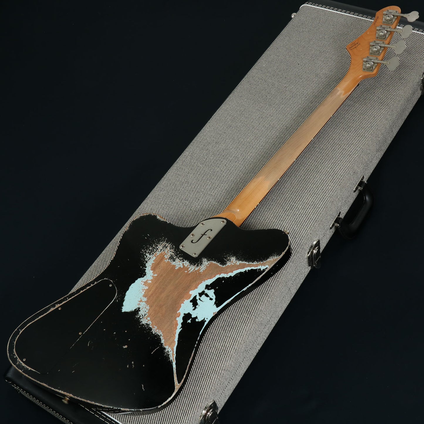 [SN FM2206001] USED FANO / Alt de Facto PX4 Black Over Blue Boy Medium Relic [3.64kg] FANO Electric Bass [08]