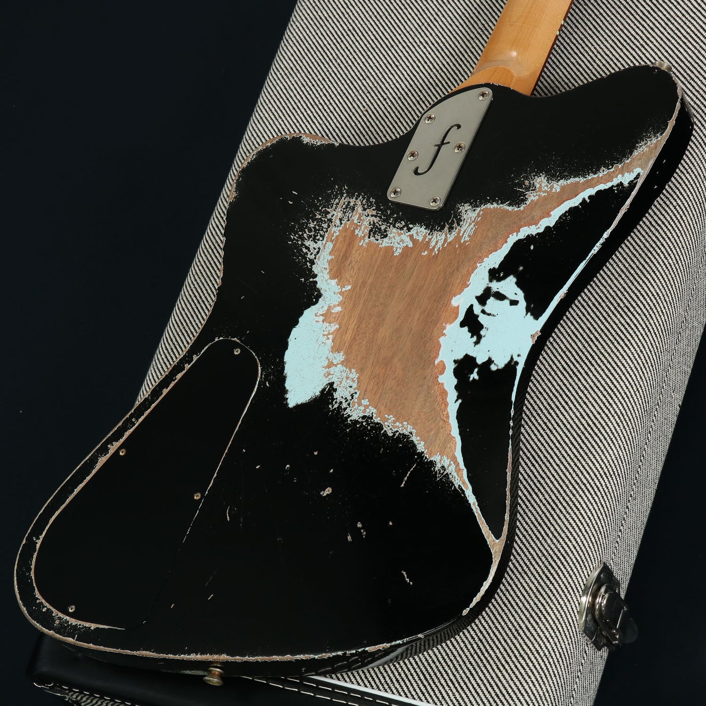 [SN FM2206001] USED FANO / Alt de Facto PX4 Black Over Blue Boy Medium Relic [3.64kg] FANO Electric Bass [08]