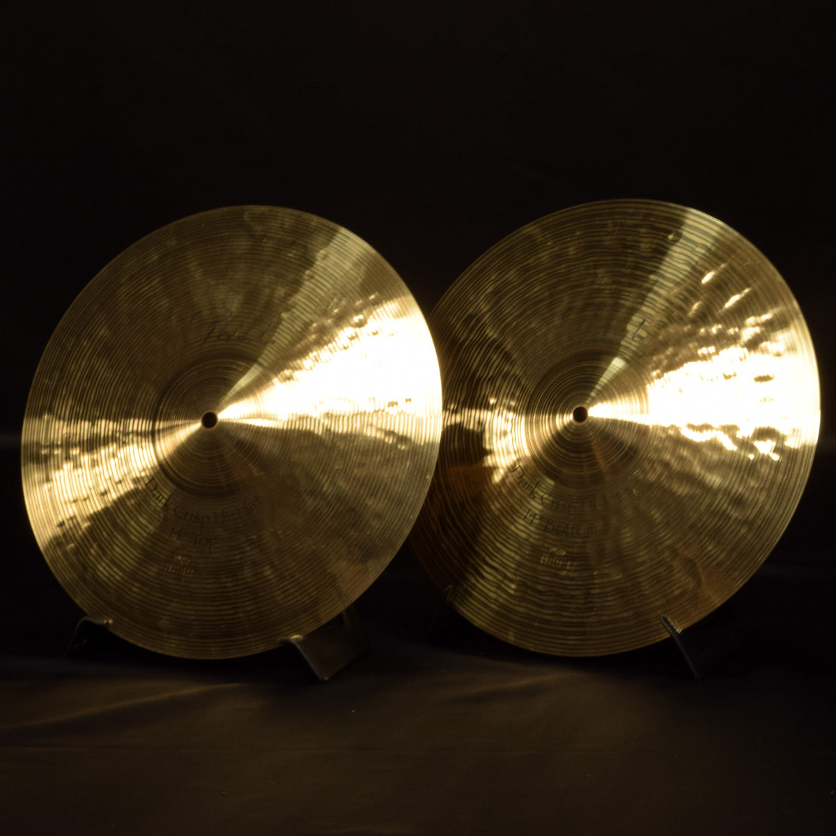 [SN 08071586 / 08071649] USED Paiste Paiste / Signature 14 Dark Crisp Hihats [20]