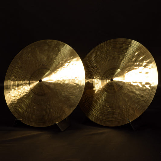 [SN 08071586 / 08071649] USED Paiste Paiste / Signature 14 Dark Crisp Hihats [20]