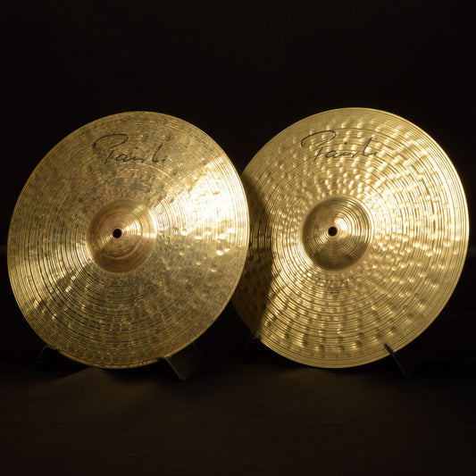 [SN 04687079 / 04043262] USED Paiste Paiste / Signature 14 Dark Energy Mark I Hihats [20]