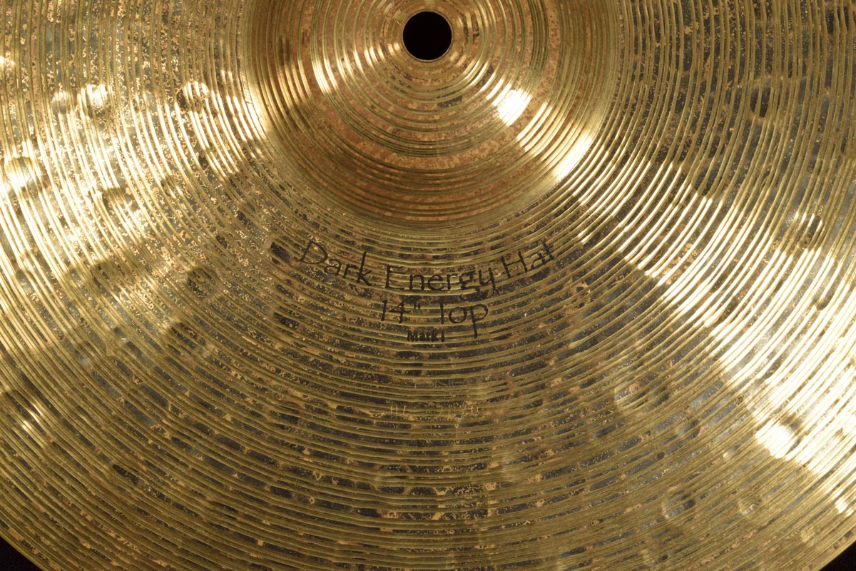 [SN 04687079 / 04043262] USED Paiste Paiste / Signature 14 Dark Energy Mark I Hihats [20]