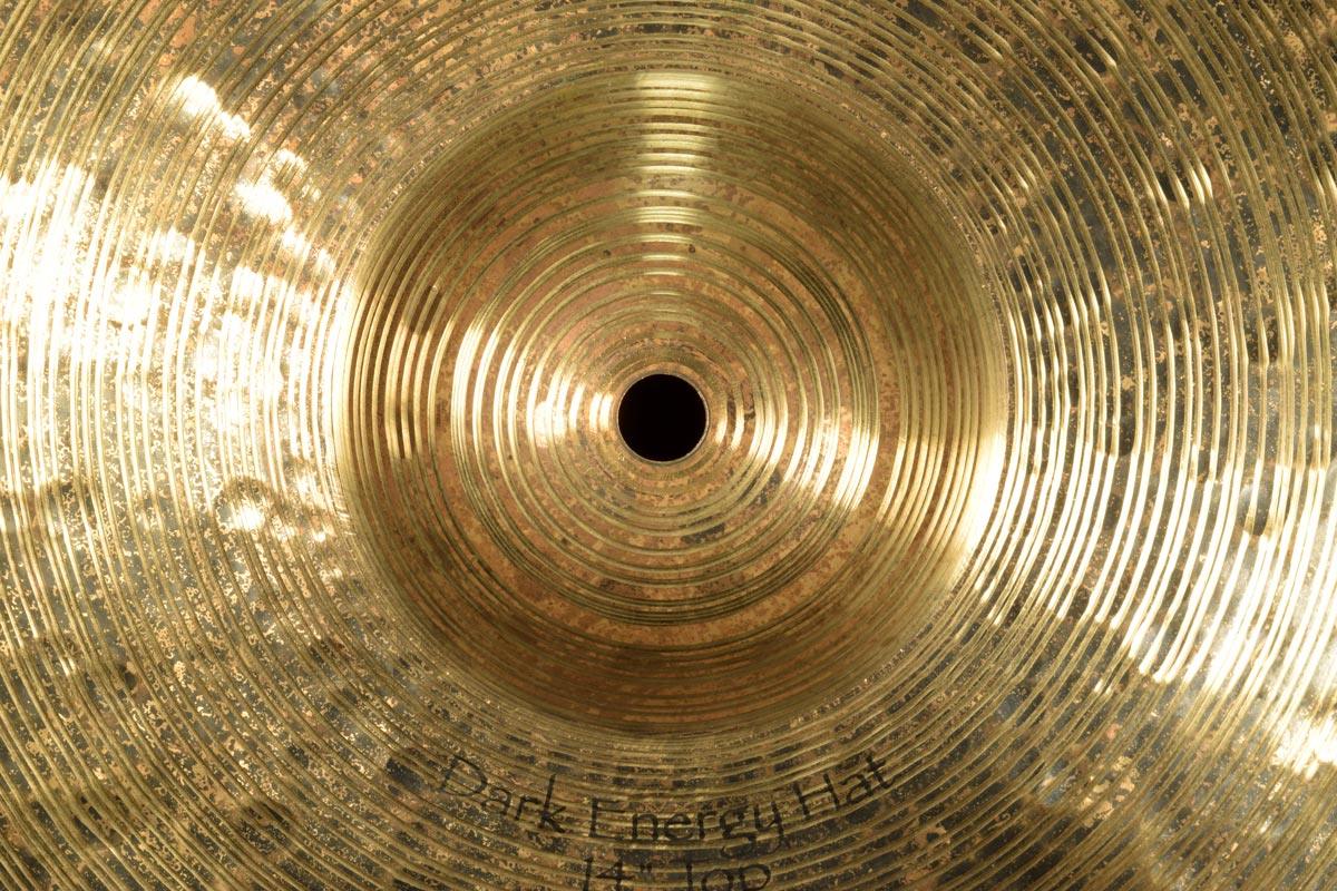 [SN 04687079 / 04043262] USED Paiste Paiste / Signature 14 Dark Energy Mark I Hihats [20]