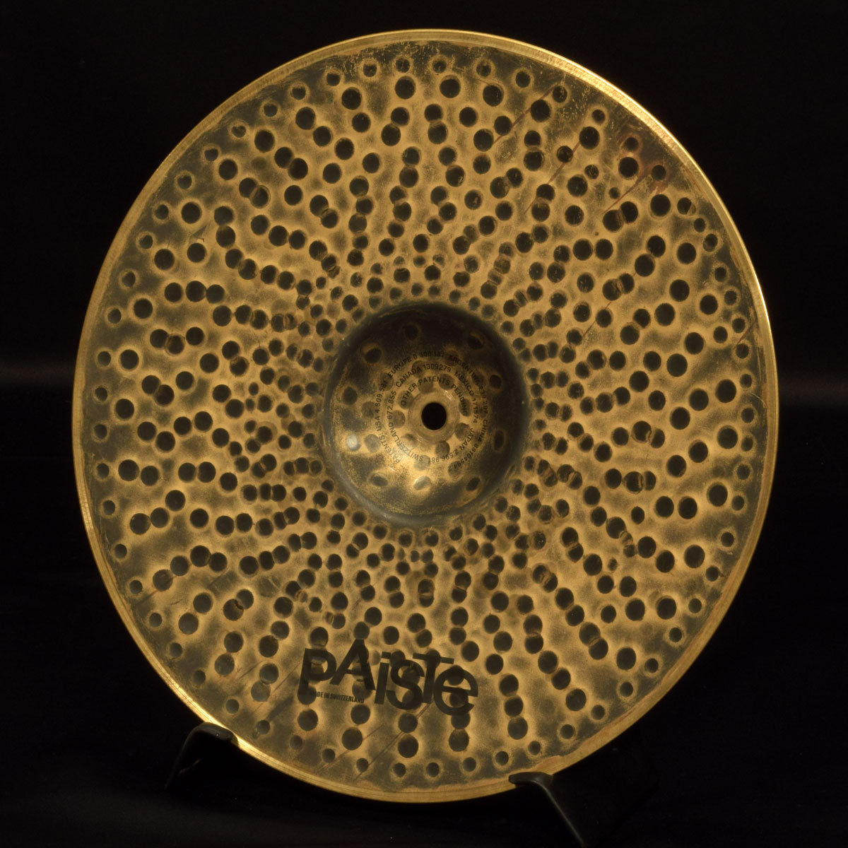 [SN 04687079 / 04043262] USED Paiste Paiste / Signature 14 Dark Energy Mark I Hihats [20]