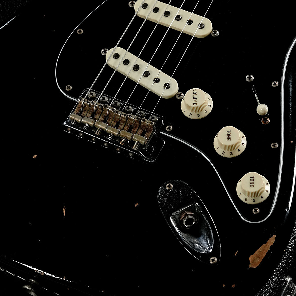[SN CZ530816] USED Fender Custom Shop / 2017 Limited Black Roasted Dual-Mag Stratocaster Relic Black [05]
