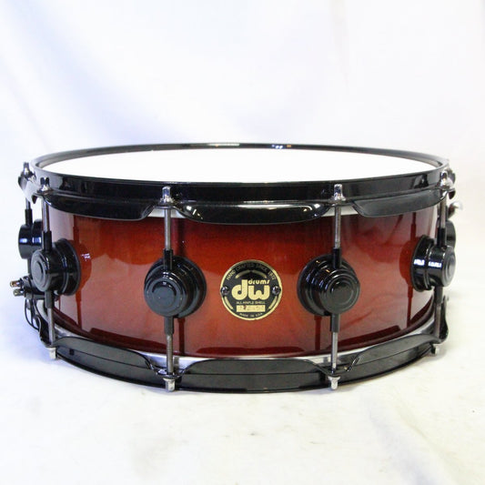 USED DW / 2001 CRAVIOTTO SOLID MAPLE SNARE 14 "x5.5" Craviotto Snare Drum [08]