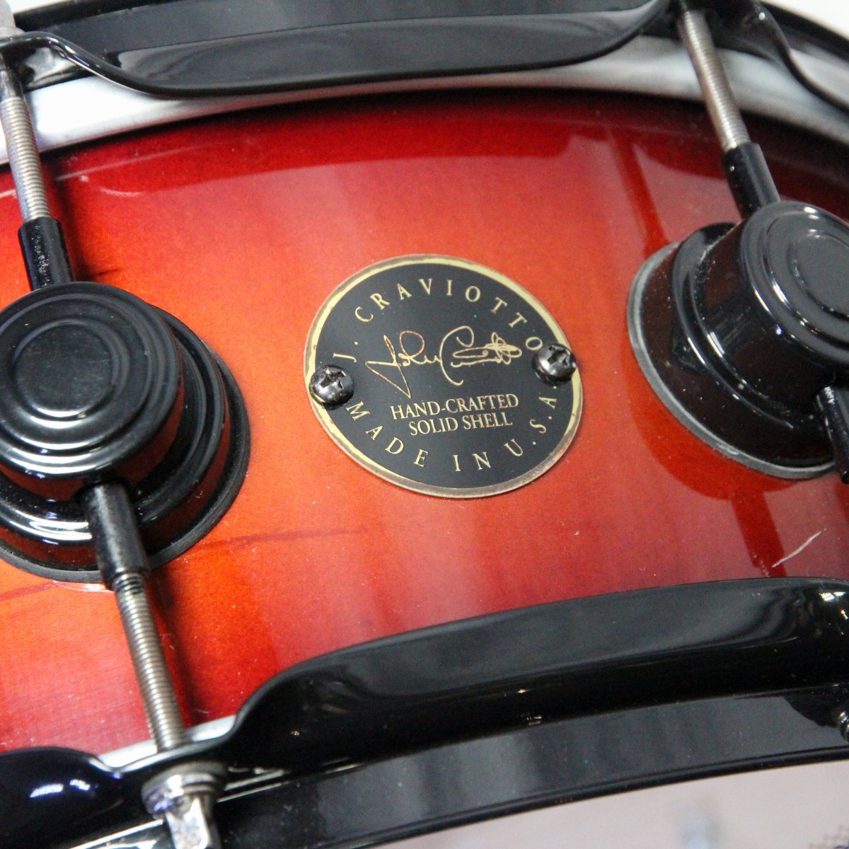 USED DW / 2001 CRAVIOTTO SOLID MAPLE SNARE 14 "x5.5" Craviotto Snare Drum [08]