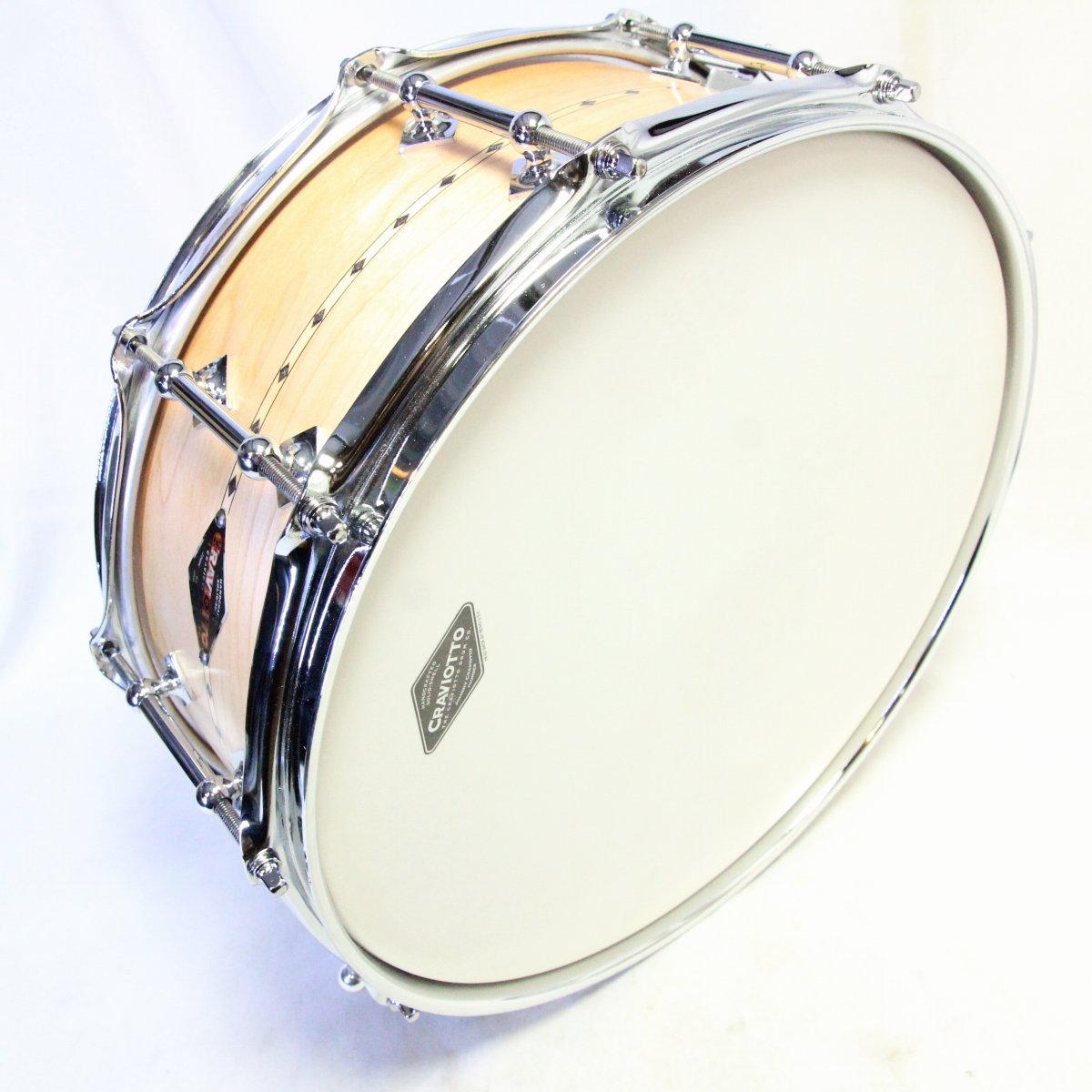 USED CRAVIOTTO / Custom Shop Snare Drums Solid Maple 14×5.5 Craviotto Veneer Maple [08]