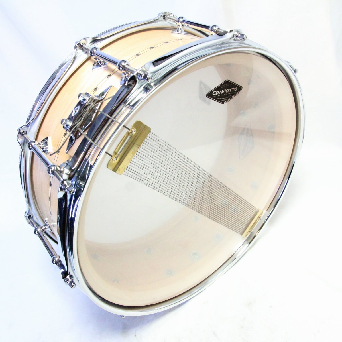 USED CRAVIOTTO / Custom Shop Snare Drums Solid Maple 14×5.5 Craviotto Veneer Maple [08]