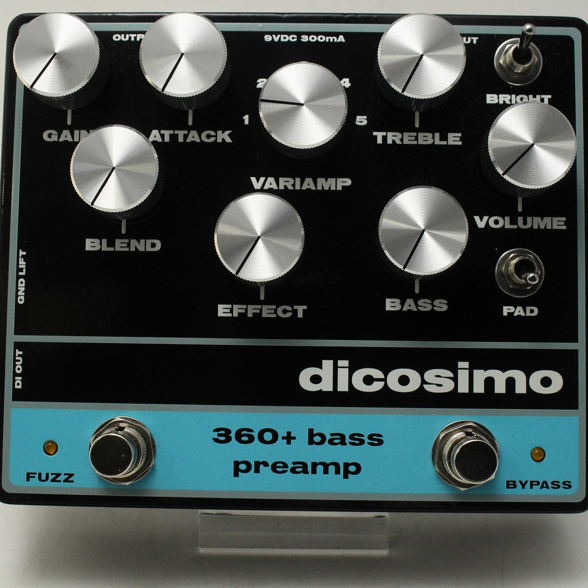【即購入歓迎】dicosimo 360+ bass preamp DiCosimo Audio 360+ RACK Bass Preamp / ベース専門店 タイズストア