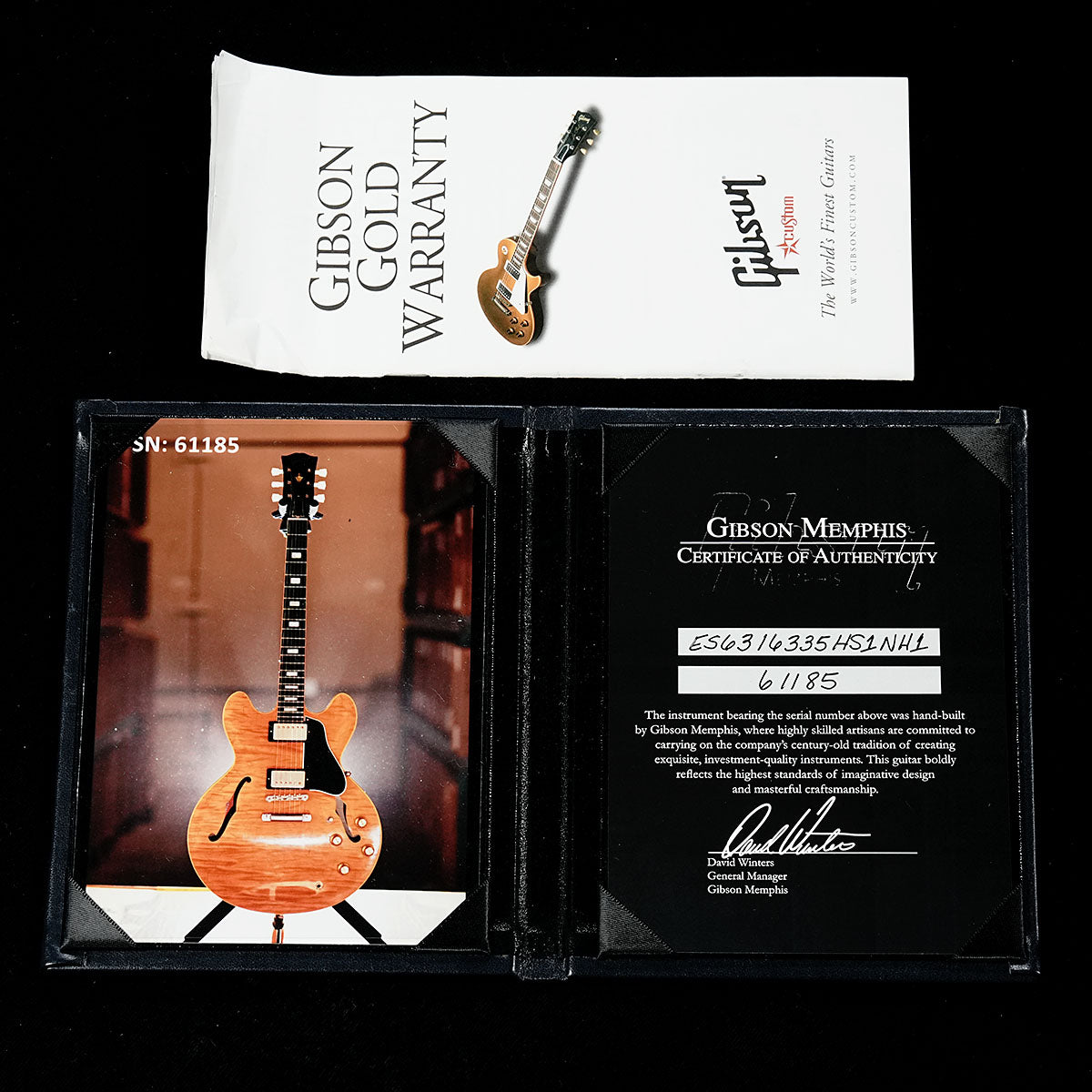 [SN 61185] USED Gibson Memphis / Hand Select 1963 ES-335TD Figured VOS Vintage Natural [05]