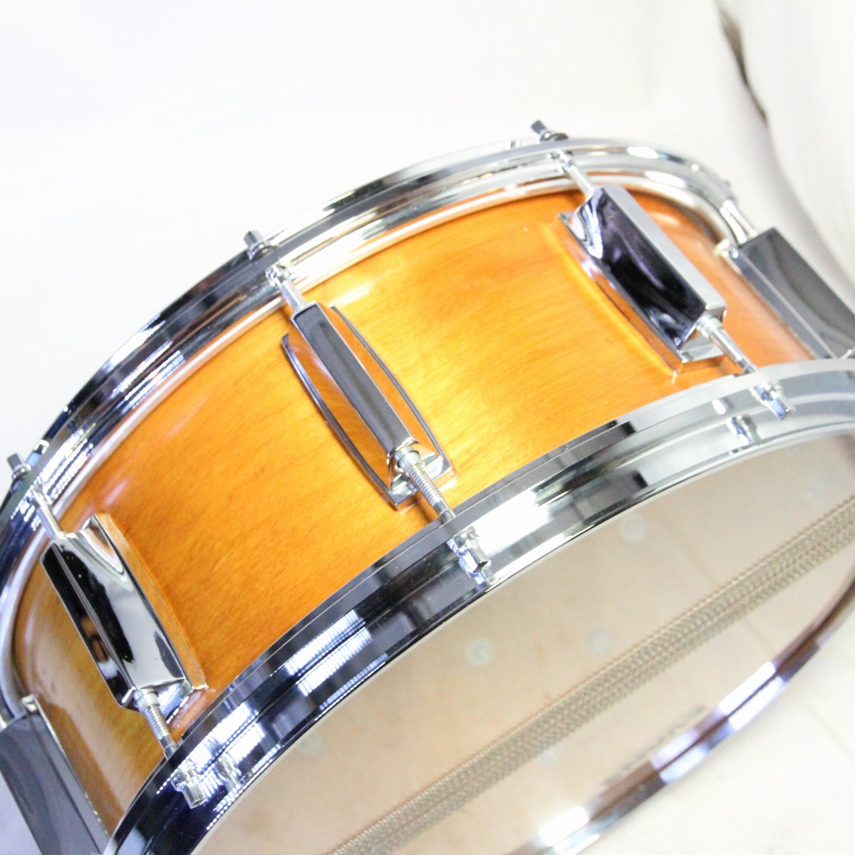 USED YAMAHA / SD055A 14x5.5 Real Wood Snare Drum [08]