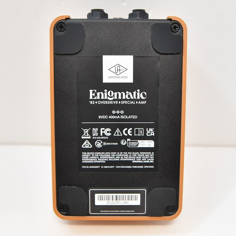 [SN 25122093011849] USED UNIVERSAL AUDIO / UAFX Enigmatic 82 Overdrive Special Amp [12]