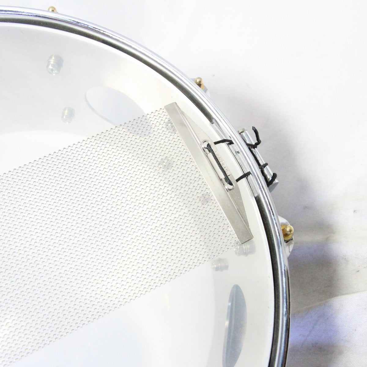 USED KITANO / 14x6.5 Stainless 3mm 4Venthole Stainless Steel Snare Drum [08]