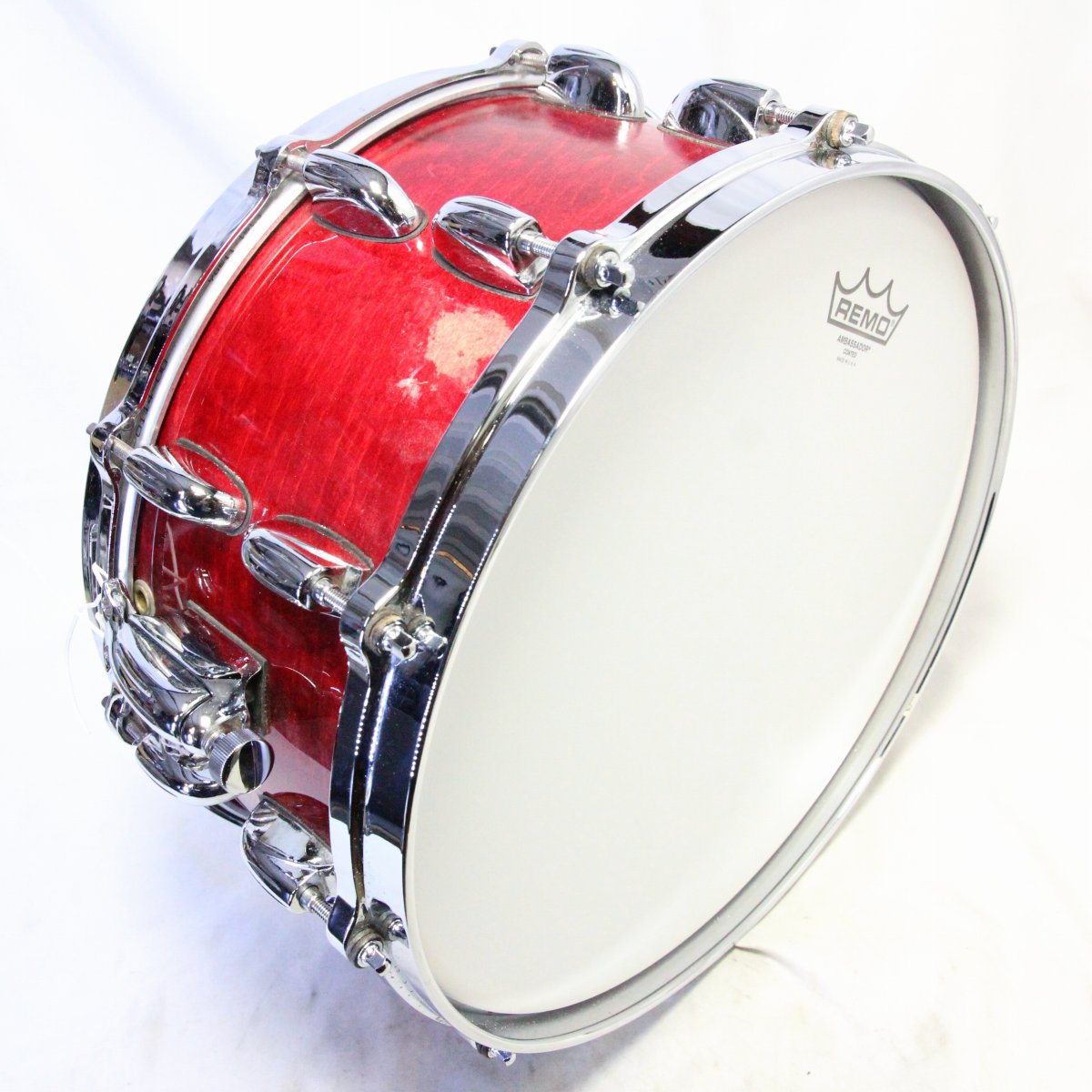 USED GRETSCH / G-4155 14x6.5 USA Custom #Wainut Gretsch Snare Drum [08]