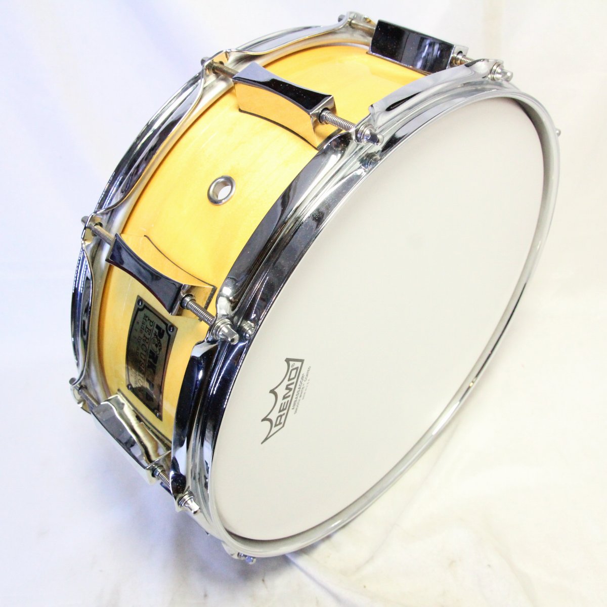 USED PORK PIE / MAPLE 14x5 SNARE DRUM Pork Pie Maple Snare Drum [08]